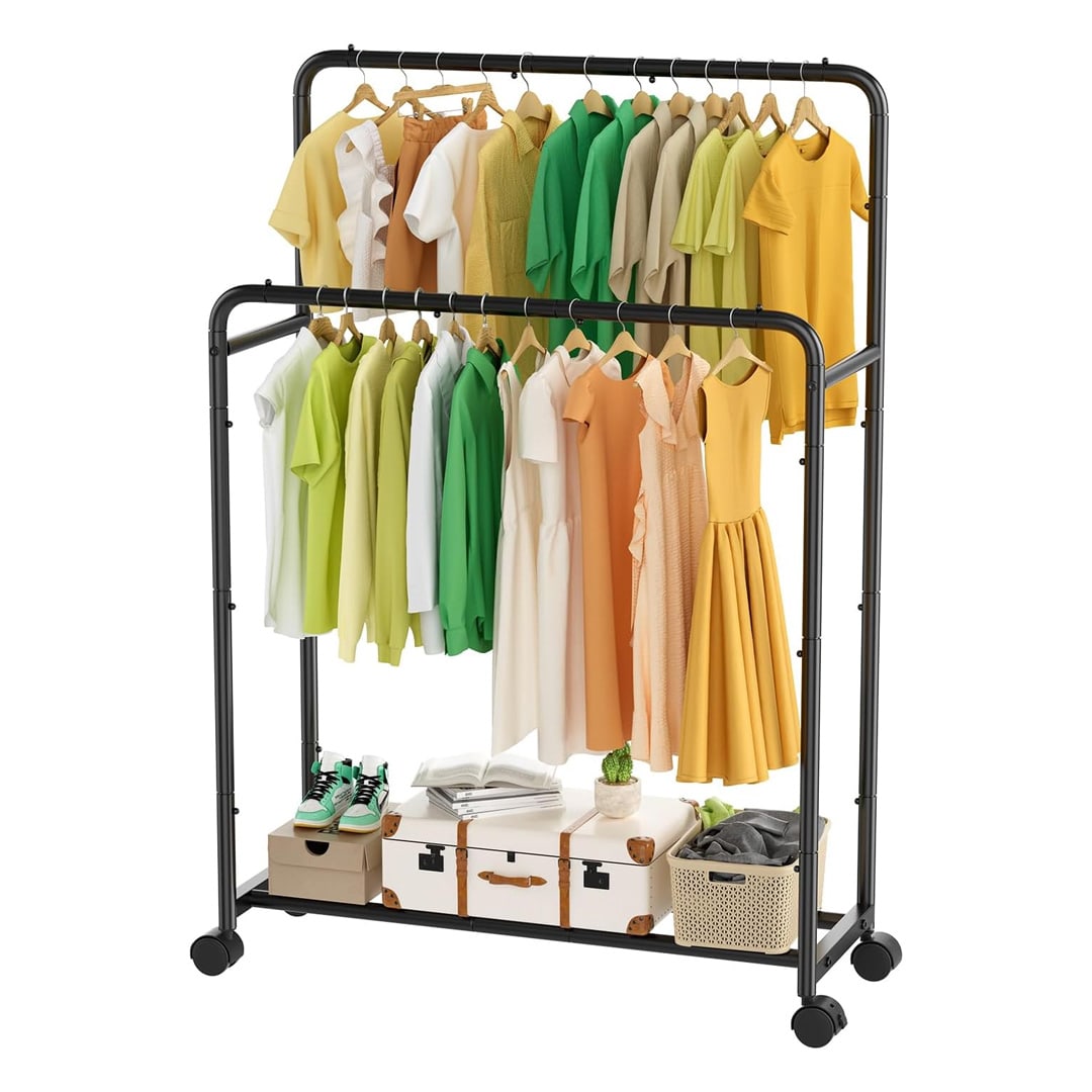 Amazon is selling a $30 rolling garment rack for $20 - TheStreet