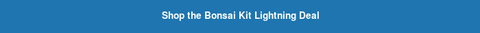 Shop the Bonsai Kit Lightning Deal